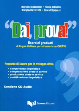 Imagem de DAI PROVA! (A1-B2) - ESERCIZI GRADUATI DI LINGUA ITALIANA PER STRANIERI CON CHIAVI