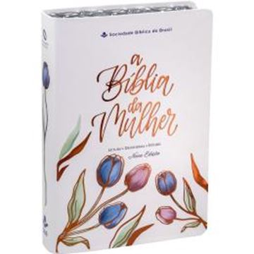 Imagem de A BIBLIA DA MULHER NOVA EDICAO - CAPA BRANCA