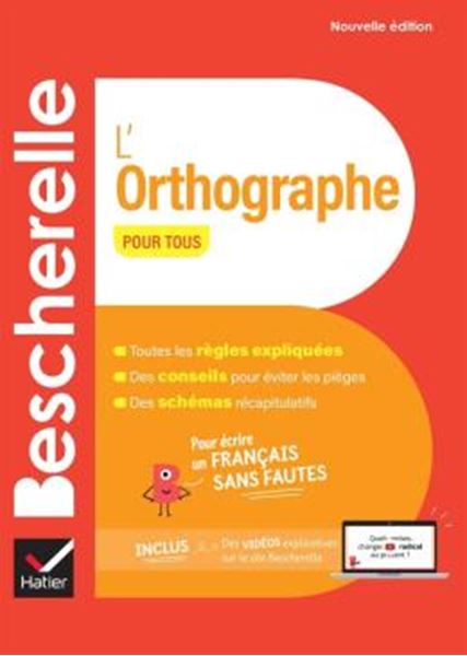 Picture of BESCHERELLE - L´ORTHOGRAPHE POUR TOUS - NOUVELLE EDITION (2024)